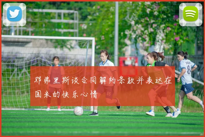 邓弗里斯谈合同解约条款并表达在国米的快乐心情